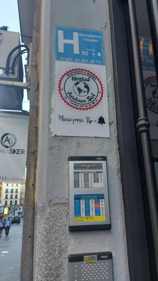 Hostal Andrea Sol มาดริด ภายนอก รูปภาพ